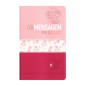 BÍBLIA A MENSAGEM - CAPA LUXO ROSA CLARO E ESCURO 