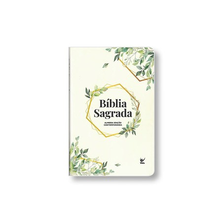 BÍblia Aec Capa Semiluxo Folhagem