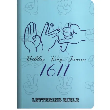 BÍBLIA KING JAMES 1611 - SINAIS - LETTERING BIBLE