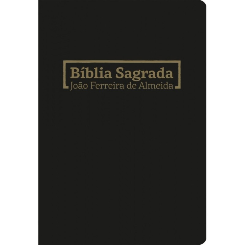 Bíblia Sagrada - ARC - capa preta brochura