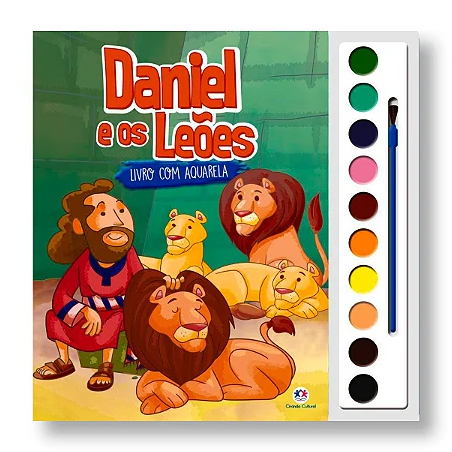 Aquarela - Daniel e os Leões