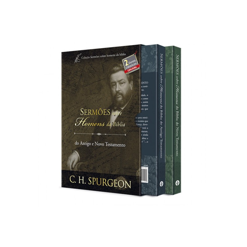 Box Sermões de Spurgeon sobre Homens da Bíblia Box Sermões de Spurgeon sobre Homens da Bíblia