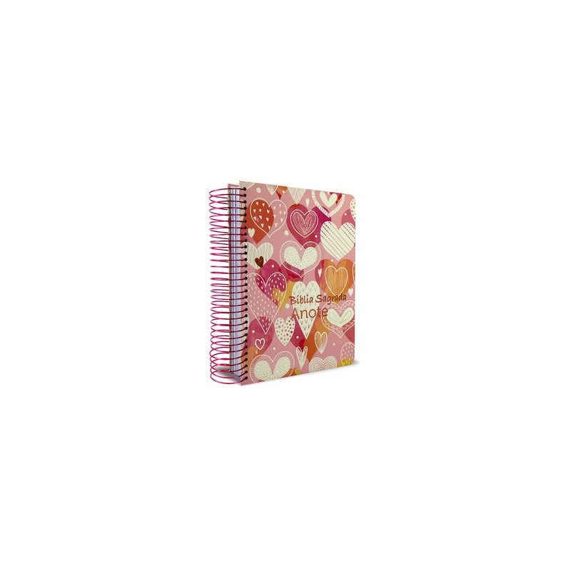 Bíblia NVI Anote - Outubro Rosa