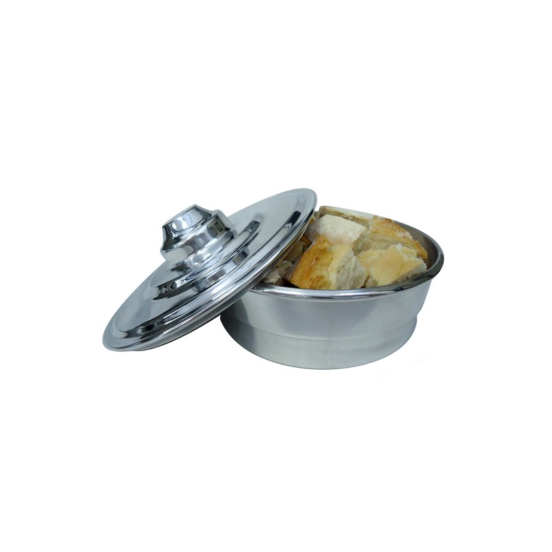 Bandeja para pão - Prateada