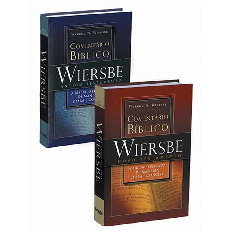 Comentário Bíblico Warren Wiersbe - 2 Volumes