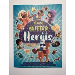 Bíblia Glitter Heróis