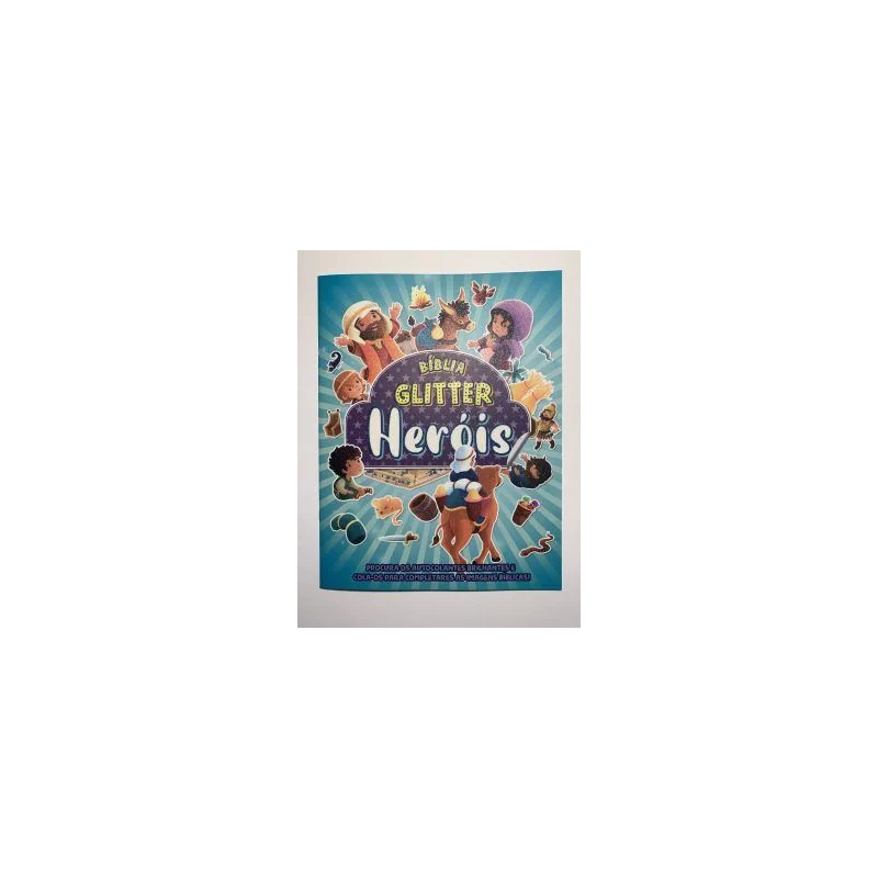 Bíblia Glitter Heróis