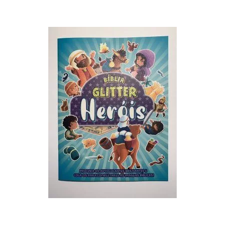 Bíblia Glitter Heróis