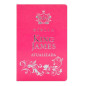 Bíblia King James Atualizada - capa luxo - rosa