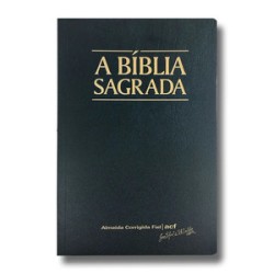 BÍBLIA ACF Letra gigante CAPA BROCHURA PRETA