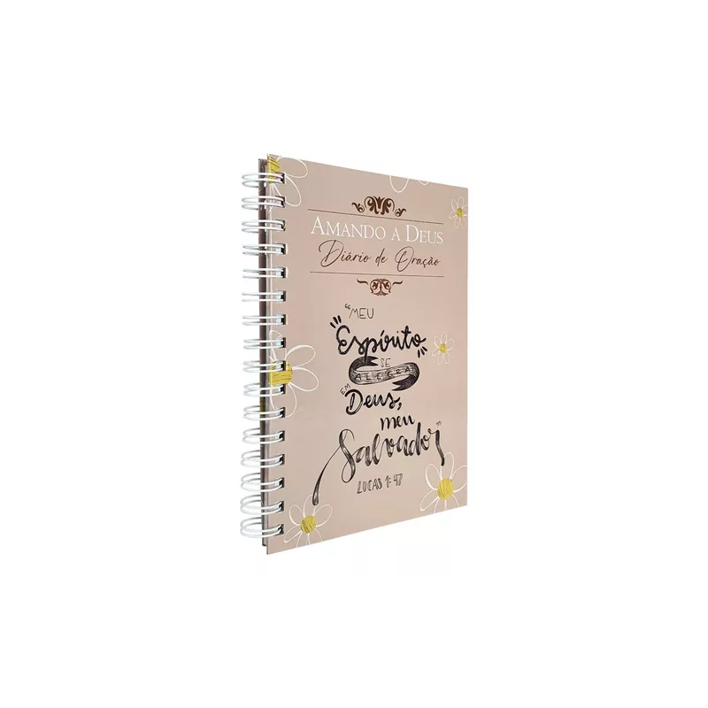 Diário De Oração Lettering Meditação e Devocional Semanal