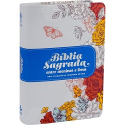 Bíblia Sagrada entre Meninas e Deus - Magnólia