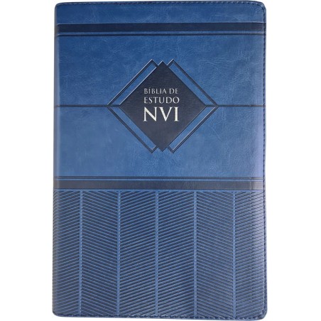 Bíblia de Estudo NVI Azul