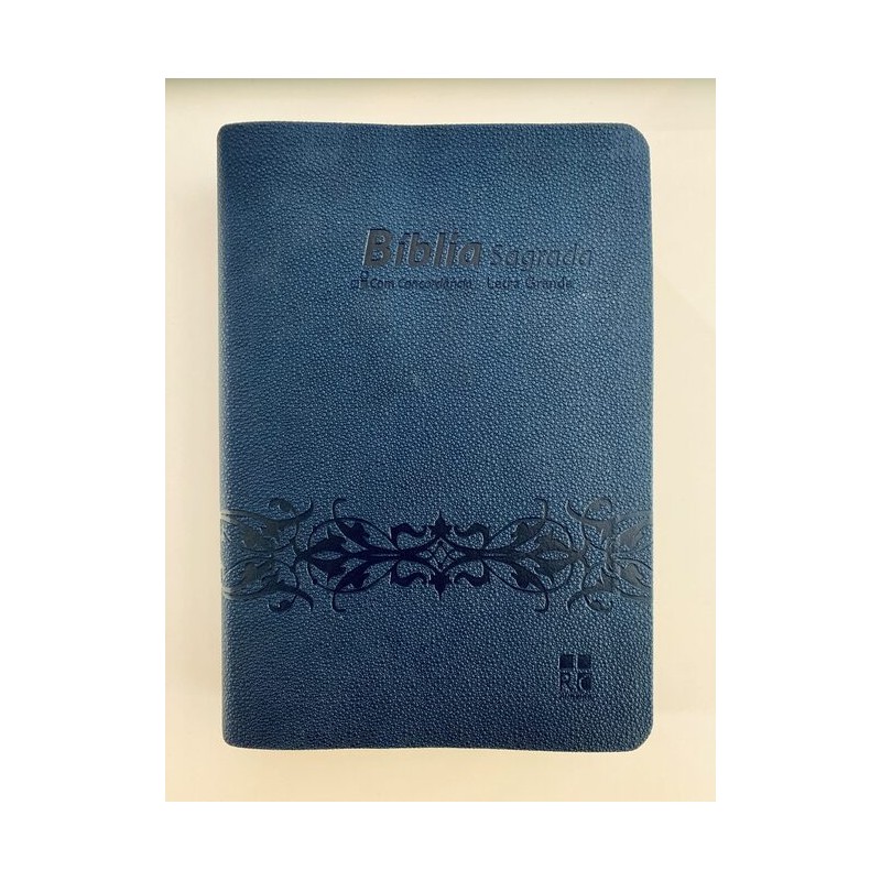 BÍBLIA ARC CONCORDÂNCIA LETRA GRANDE - AZUL