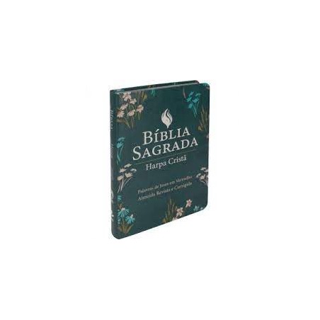 Bíblia Sagrada - Letra Grande - Edição com Letras Vermelhas e Harpa Cristã