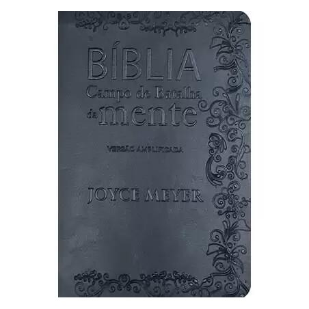 Bíblia Campo de Batalha da Mente - VA - versão amplificada - capa luxo preto