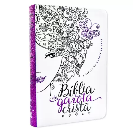 Biblia Da Garota Crista, Ntlh, Glitter