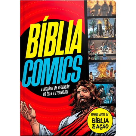 Bíblia Comics - Vermelha Capa dura