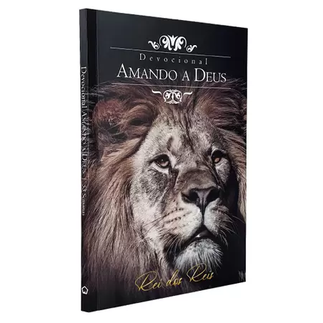 Devocional Amando a Deus Capa Leão