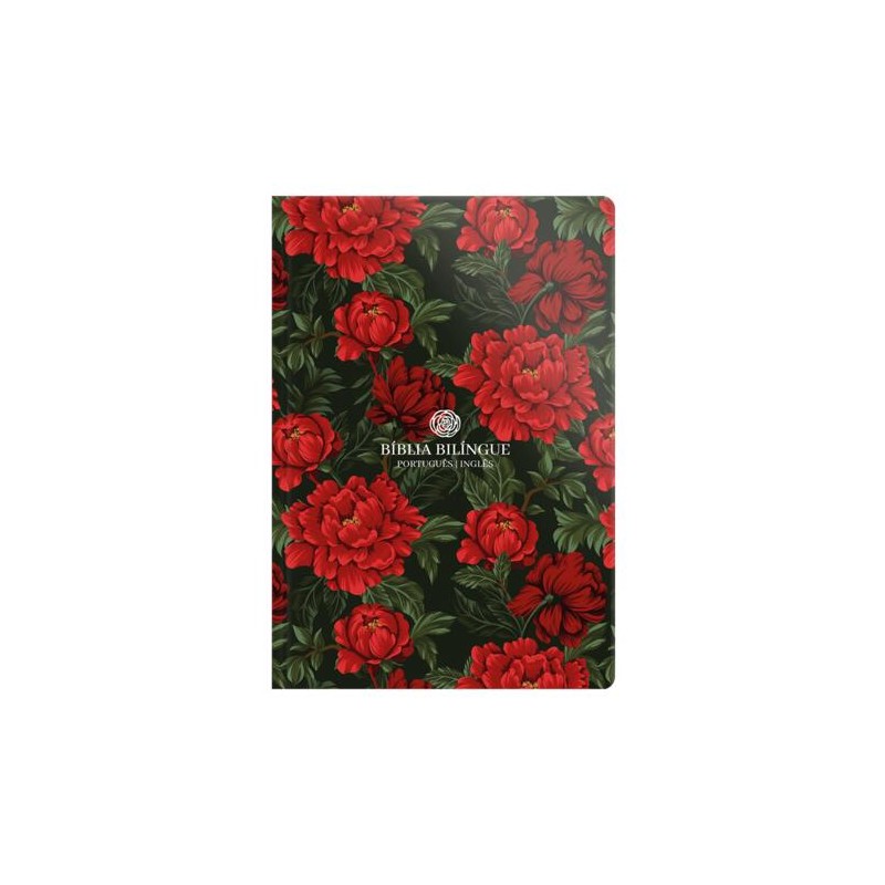 BÍBLIA NVT BILÍNGUE - ESPECIAL - AROMA DE ROSAS