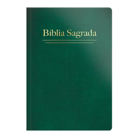 Bíblia Semi Luxo Letra Grande ARC - Verde