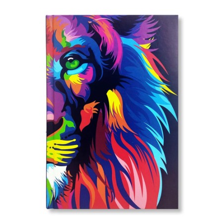 BÍBLIA NVT Letra normal capa dura lion colors