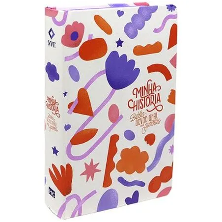 Minha História: Bíblia Devocional para Garotas (Capa Formas)
