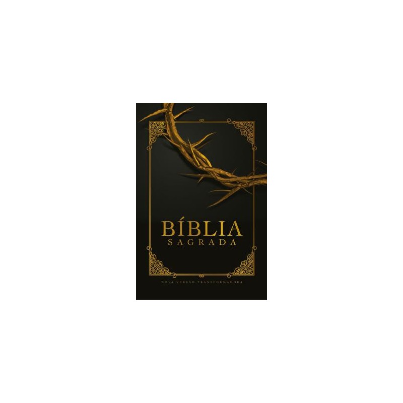 Biblia NVT Lg Capa Soft Touch - Coroa de Espinhos