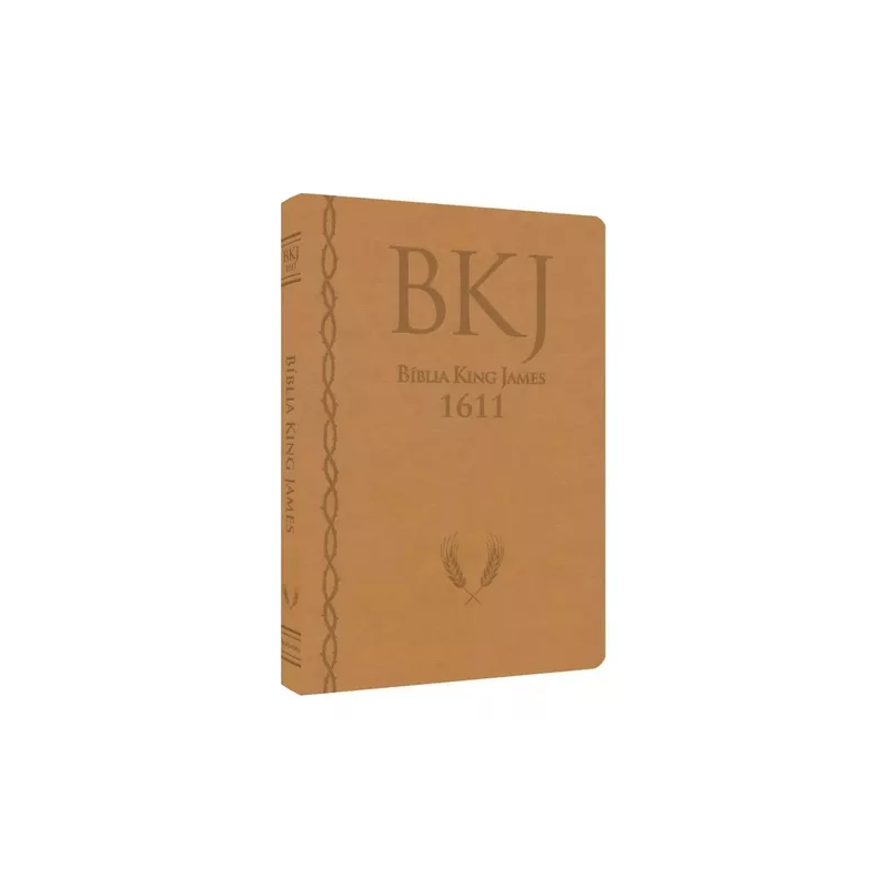 Bíblia King James 1611 - ampliada - letra gigante - capa ultra-fina - luxo mostarda