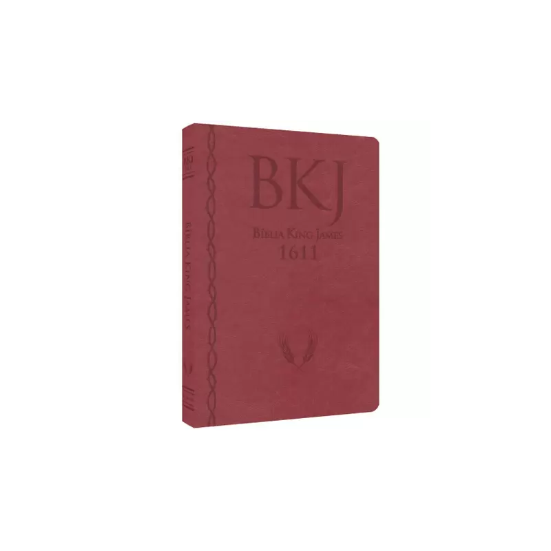 Biblia Slim King James 1611 Ultra Fina Ampliada Vermelha