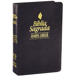 Bíblia com Harpa Cristã - Letra Grande, Notas e Referências