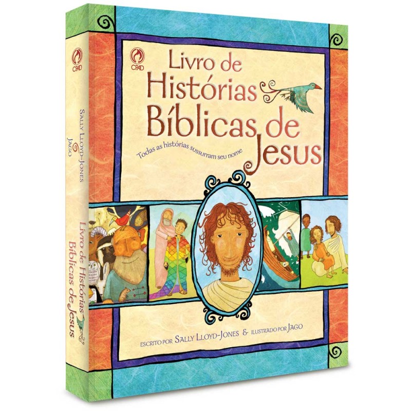 Livro de Histórias Bíblicas de Jesus - Capa Dura