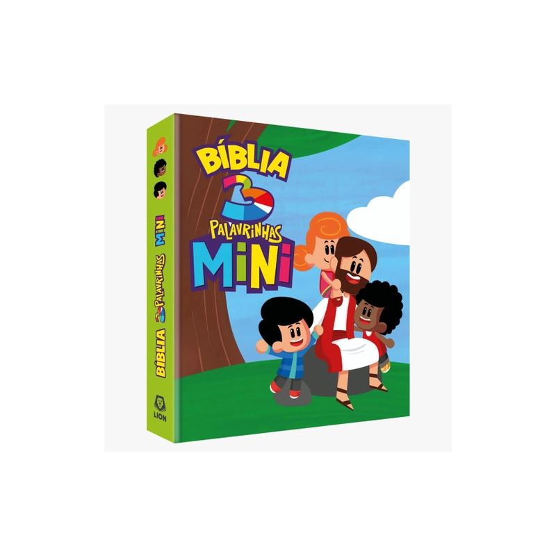 Bíblia 3 Palavrinhas mini Ilustrada Capa Dura