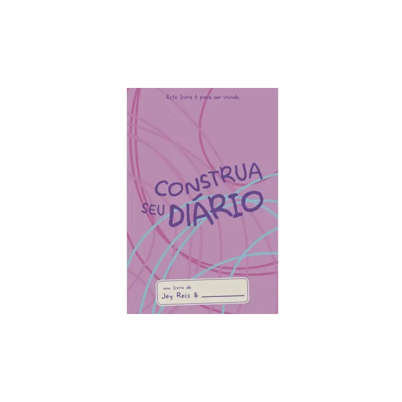 Construa seu Diário - Capa Rosa