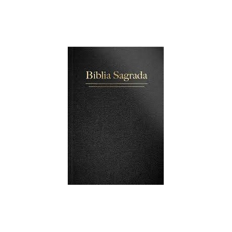Bíblia Sagrada RC Letra Grande Capa Dura Preta