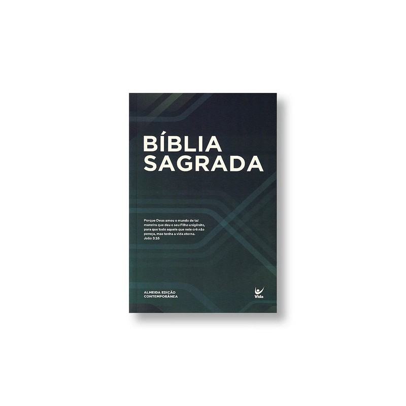 Bíblia AEC Capa Brochura Petróleo Bíblia AEC Capa Brochura Petróleo