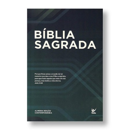 Bíblia AEC Capa Brochura Petróleo