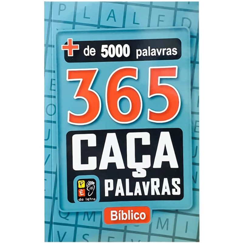 365 CAÇA PALAVRAS - BÍBLICO 365 CAÇA PALAVRAS - BÍBLICO
