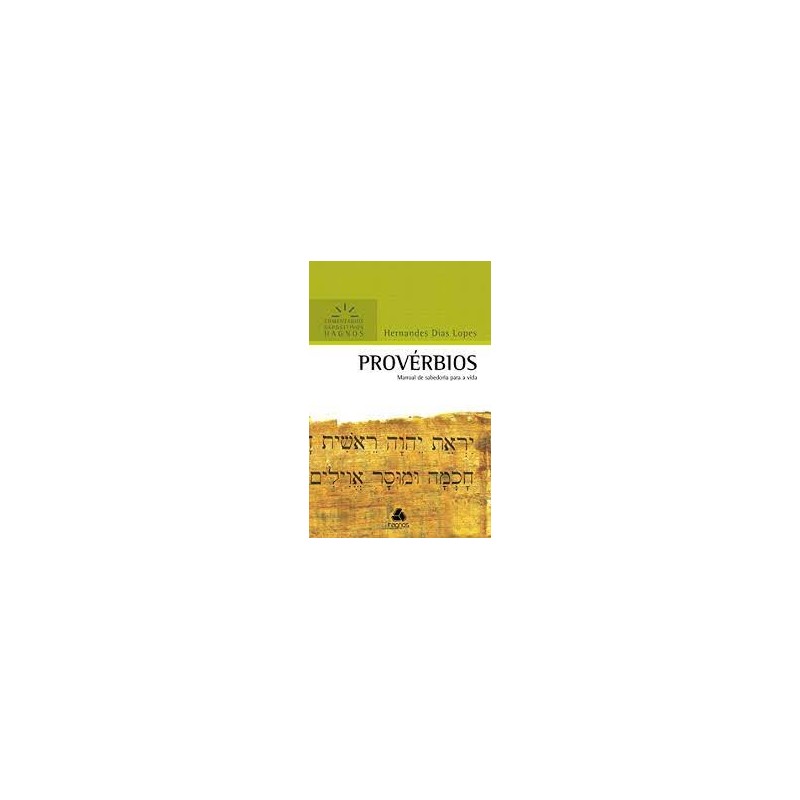 Provérbios - Comentários Expositivos Hagnos