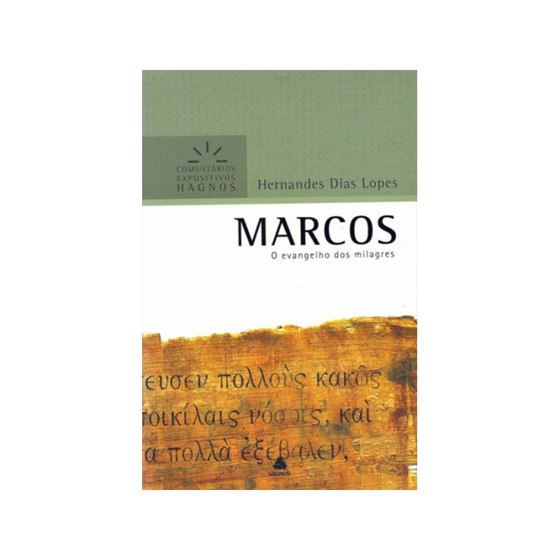 Marcos - Comentários Expositivos Hagnos