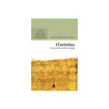 1 Coríntios - Comentários Expositivos Hagnos