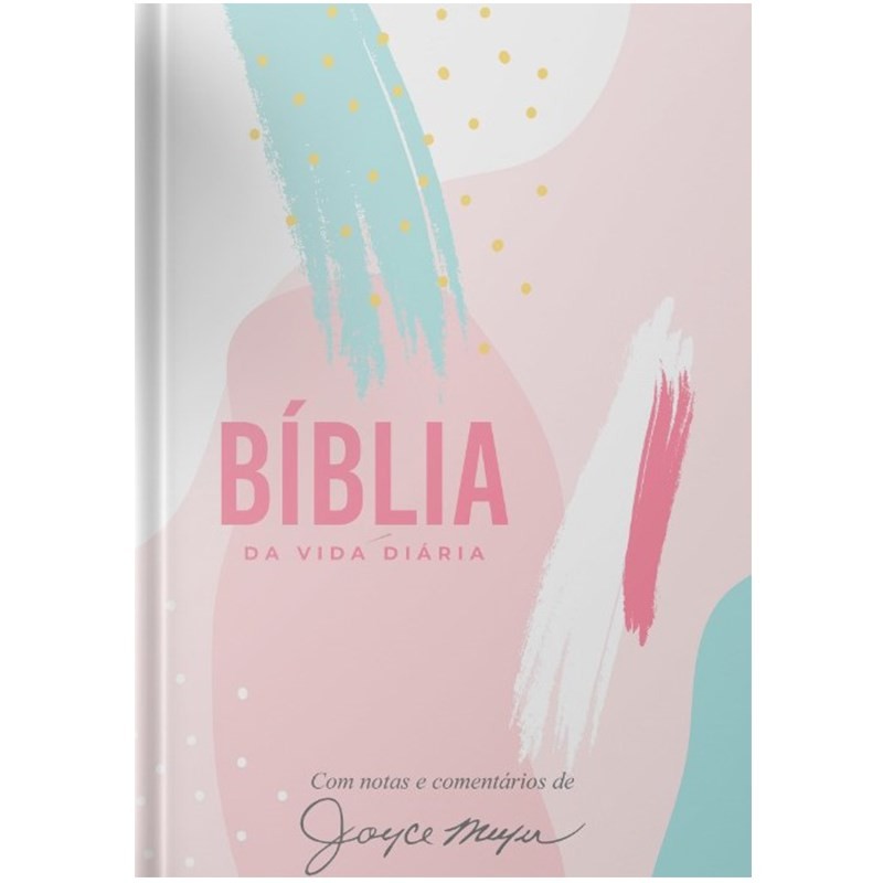 Bíblia De Estudo Joyce Meyer - NVI - Letra Média- Capa Artística