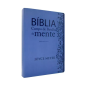 Bíblia Campo de Batalha da Mente - NVI - versão amplificada - capa luxo azul