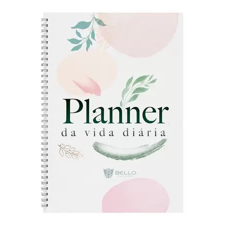 Planner da Vida Diária Rosa