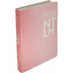 Bíblia De Estudo Linguagem De Hoje Feminina Ntlh - Rosa
