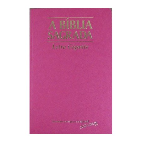 BÍBLIA ARC SLIM LUXO ESPECIAL ROSA