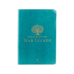 Bíblia de estudo Max Lucado - capa verde