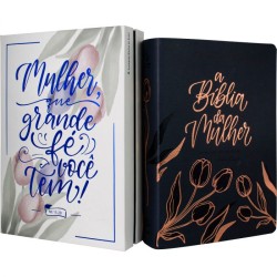 Bíblia da Mulher - Nova Edição - Letra Grande - Capa Preta