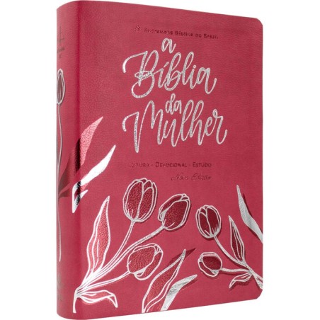 Bíblia da Mulher - Nova Edição  - Capa Rosa (ARC)