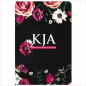 Bíblia King James Atualizada Slim Capa Dura Floral Pink